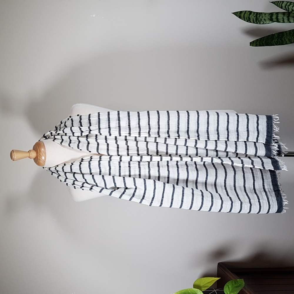 Striped Summer Scarf